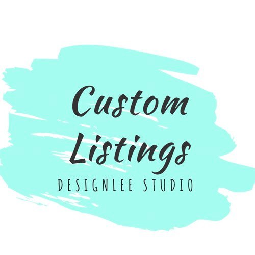 Custom Hand-painted Wood Cupcake Toppers, , designLEE Studio, designLEE Studio