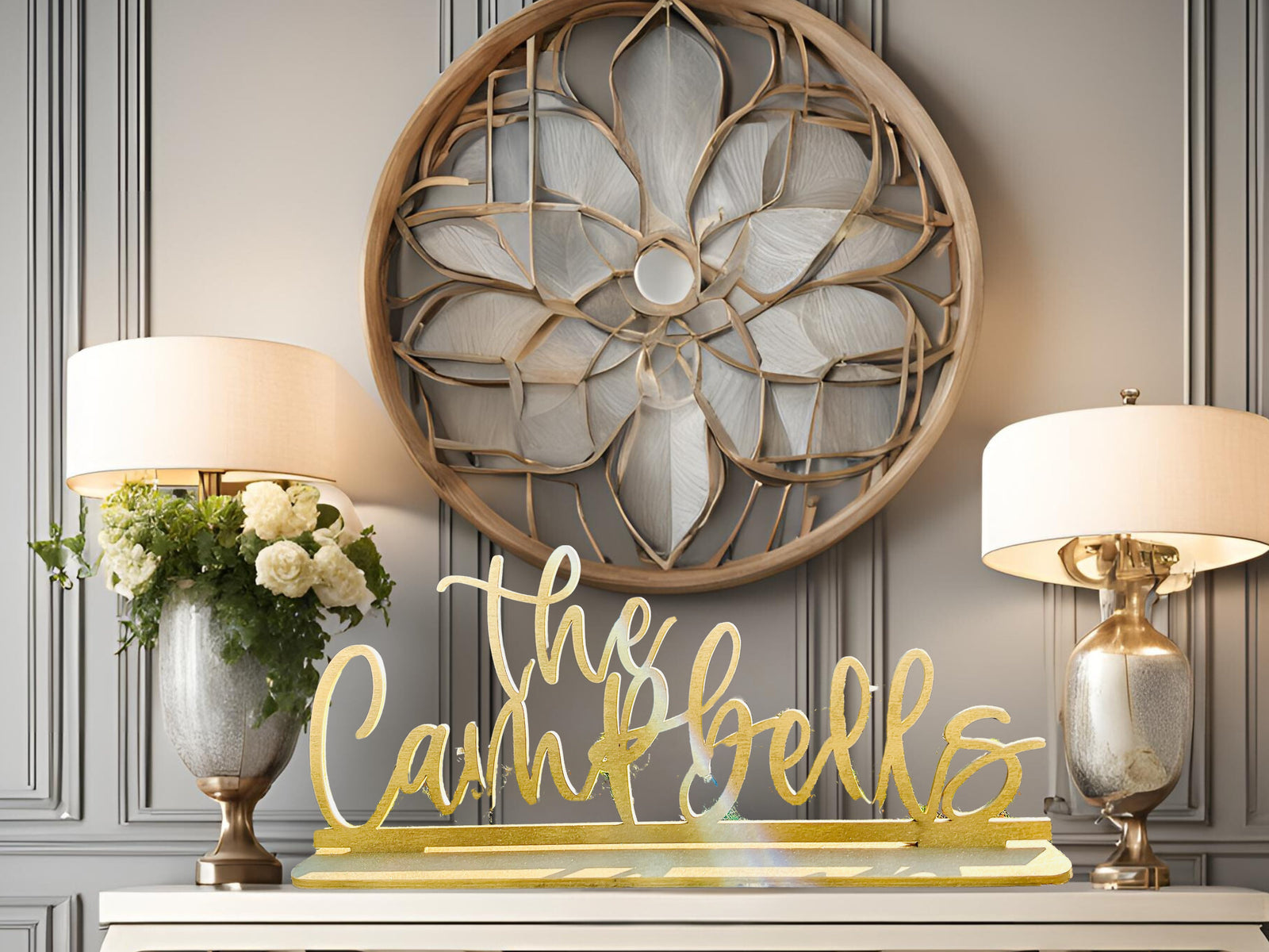 Sweetheart Table Signs and Home Decor Centerpieces