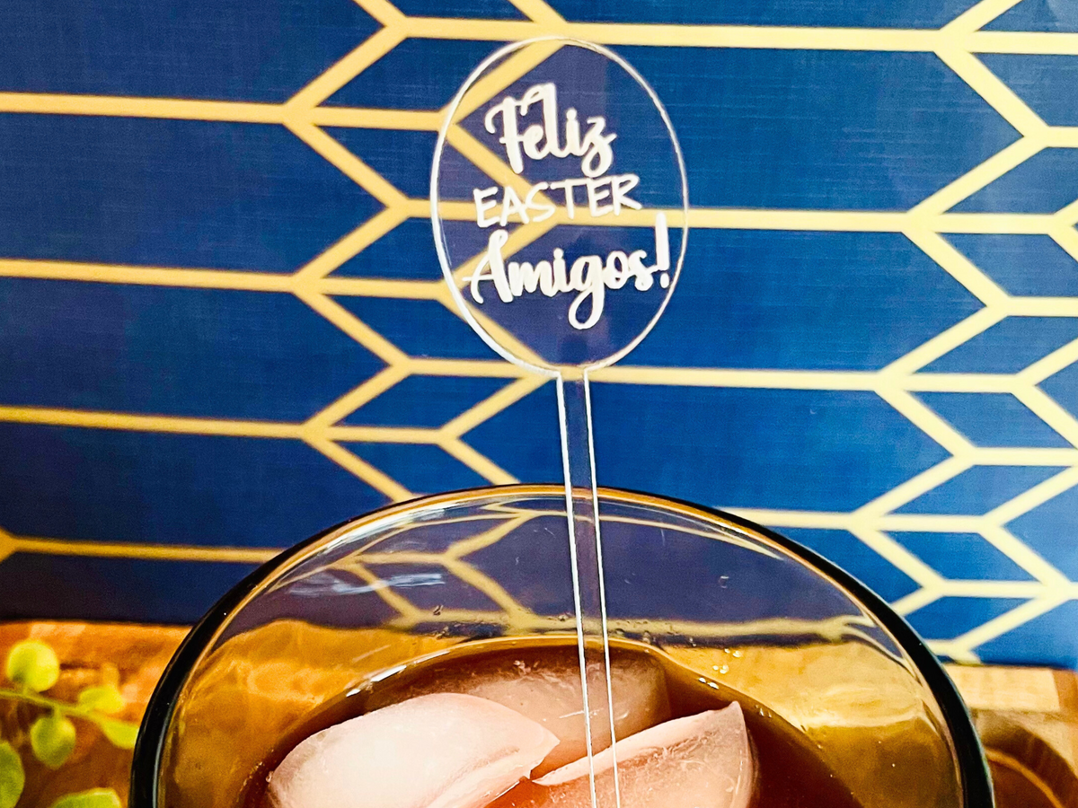 Custom Birthday Drink Stirrers Personalized Logo Drink Stir Sticks Wedding Swizzle Stick Cocktail Stirrer Drink Topper Birthday Decor Gift