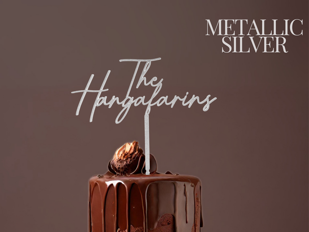 Custom Rustic Wedding Cake Topper | Wood Wedding Cake Topper | Personalized Cake Topper