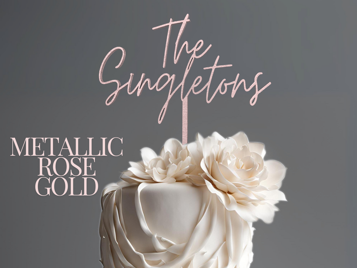 Custom Rustic Wedding Cake Topper | Wood Wedding Cake Topper | Personalized Cake Topper