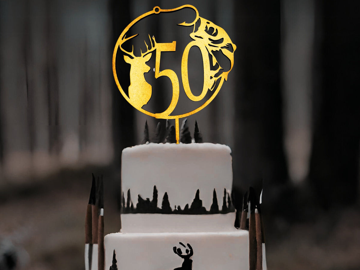 Rustic Goose Cake Topper for Wedding Personalized Wedding Deer Antler Cake Topper Wood Cake Topper Hunters Cake Topper Grooms Cake Topper