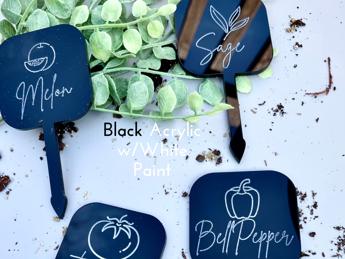 Garden Marker Custom Handmade Plant Stakes for Herb Gardening Gift Garden Stake Vegetable Marker Herb Markers Plant Tags Gardeners Gift .