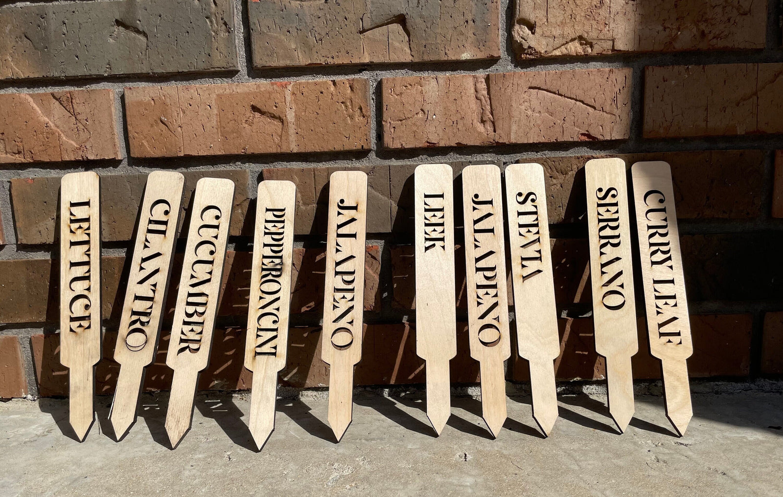 Garden Marker Custom Handmade Plant Stakes for Herb Gardening Gift Garden Stake Vegetable Marker Herb Markers Plant Tags Gardeners Gift .