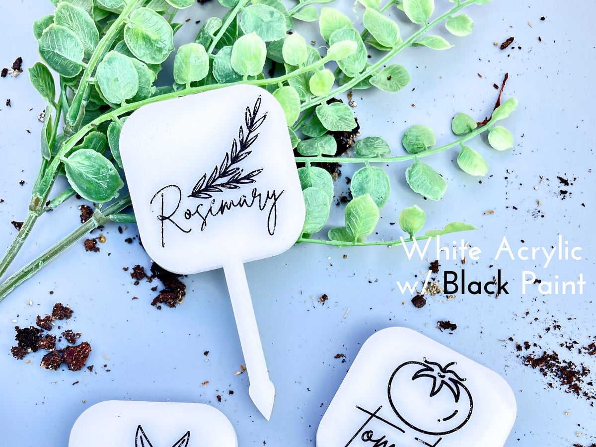 Garden Marker Custom Handmade Plant Stakes for Herb Gardening Gift Garden Stake Vegetable Marker Herb Markers Plant Tags Gardeners Gift .