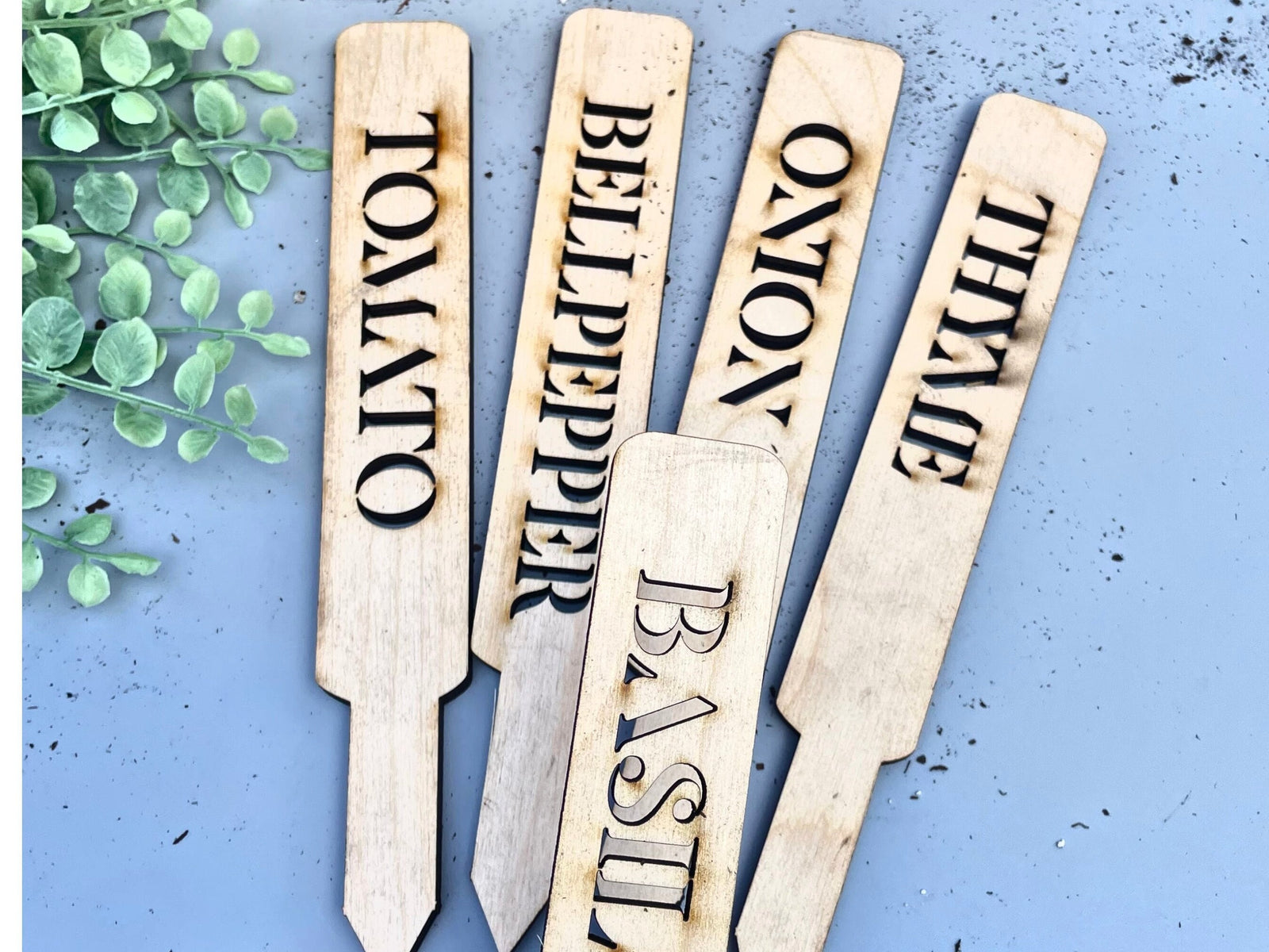 Garden Marker Custom Handmade Plant Stakes for Herb Gardening Gift Garden Stake Vegetable Marker Herb Markers Plant Tags Gardeners Gift .