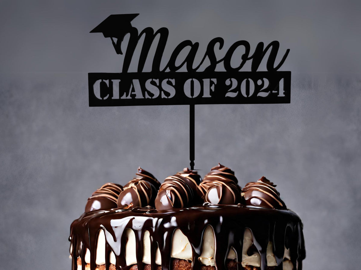 Personalized Graduation Cake Topper Graduation Party Décor College Grad Cake Topper High School Grad Cake Topper Cake Custom Graduation Gift