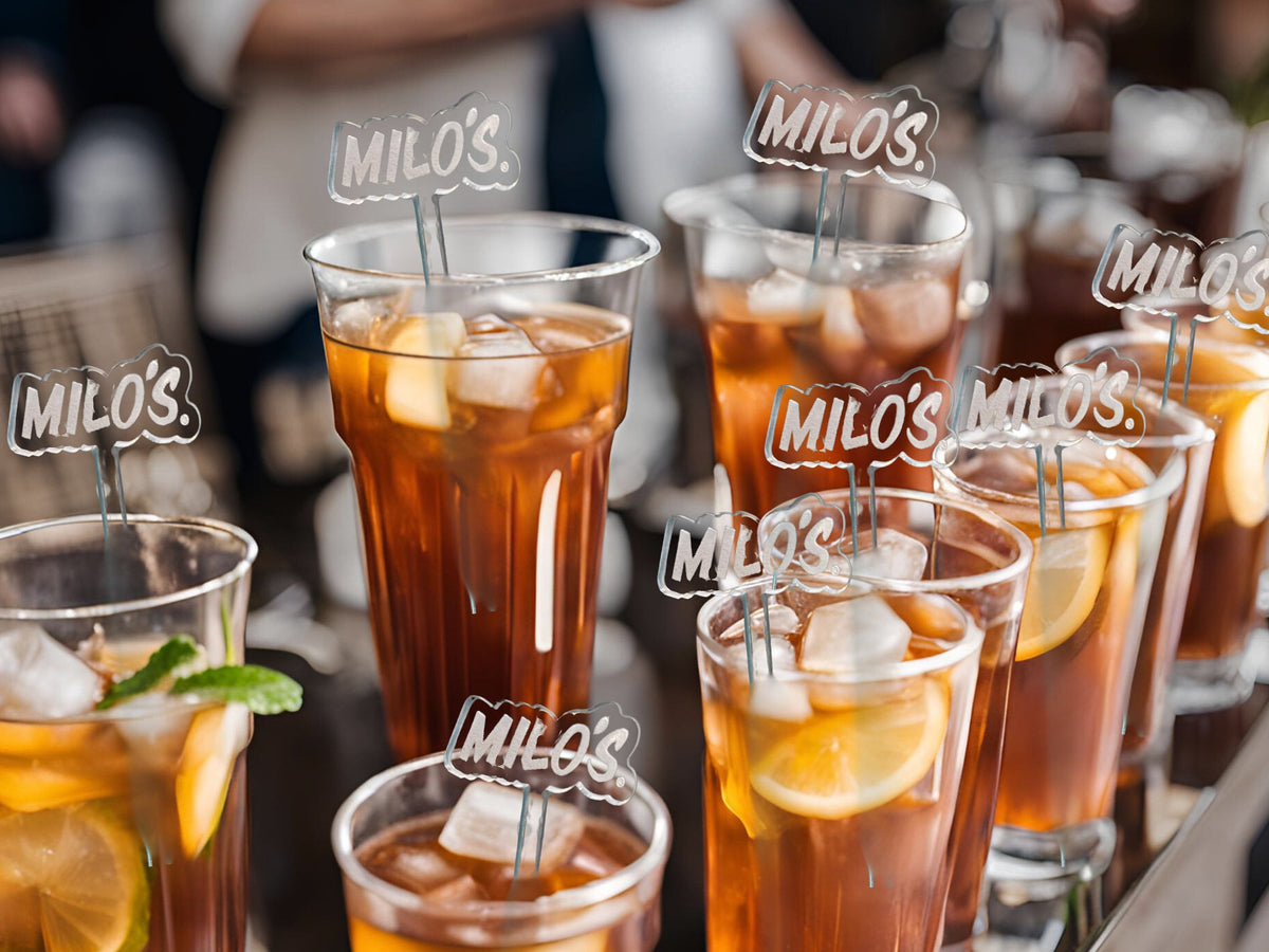 Personalized Drink Stirrers for Wedding | Custom Phrase Stir-Swizzle Sticks