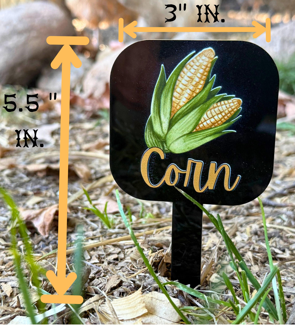 Handmade Herb Garden Marker Vegetable Garden Label Plant Stake Vegetable &amp; Herb Garden Tags Acrylic Garden Stake Gardener&#39;s Gift for Mom