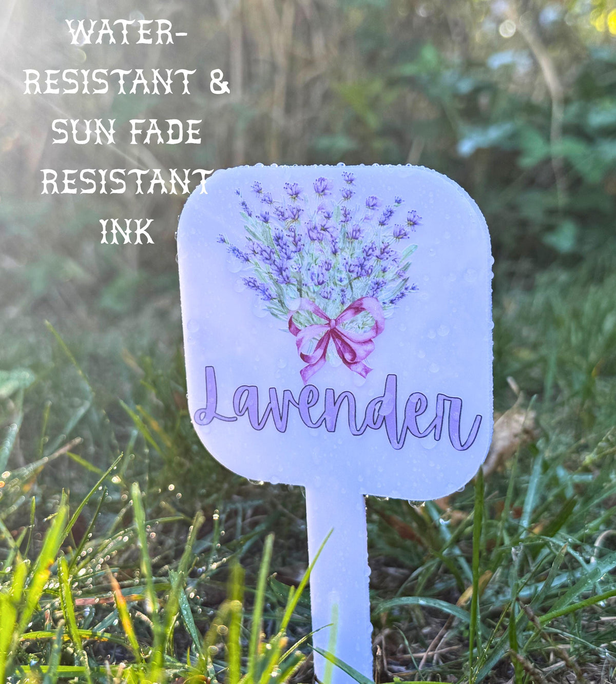 Handmade Herb Garden Marker Vegetable Garden Label Plant Stake Vegetable &amp; Herb Garden Tags Acrylic Garden Stake Gardener&#39;s Gift for Mom