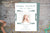 Modern Birth Announcement Photo Card Boy or Girl | Fun Stats, Baby Birth Announcement Card, designLEE Studio, designLEE Studio