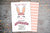 Some Bunny Birthday Party Invitation For A Girl | Bunny Birthday Invitation, Birthday Invite, designLEE Studio, designLEE Studio