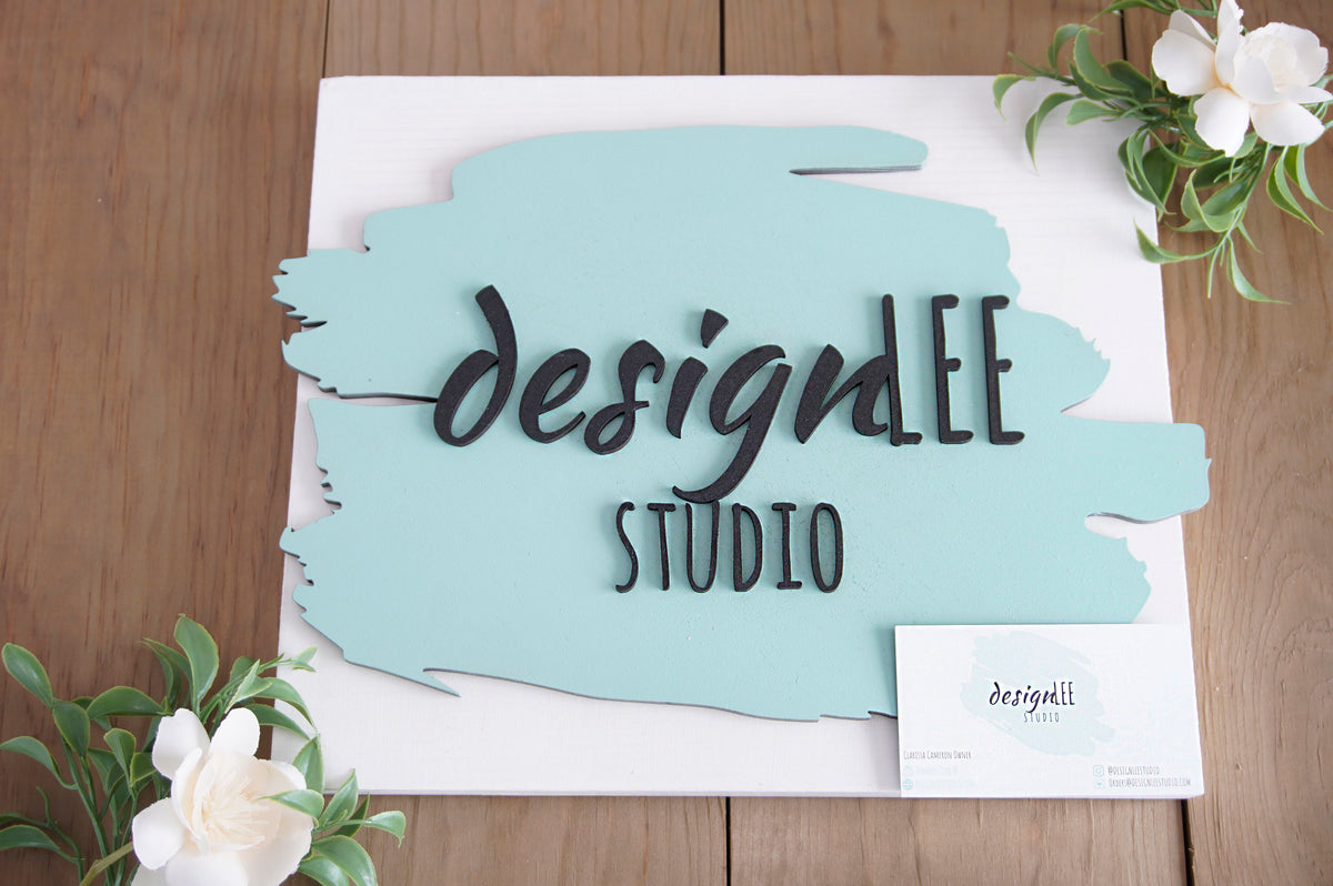Custom Hand-painted Wood Cupcake Toppers, , designLEE Studio, designLEE Studio