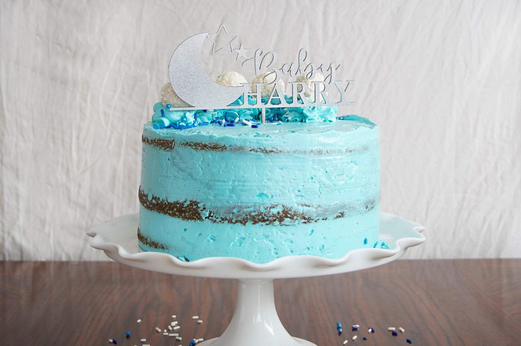 Twinkle Twinkle Little Star Cake Topper Baby Shower Decoration - Etsy Norway