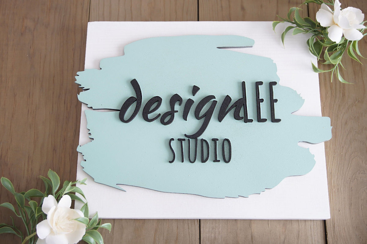 Floral Wedding Cake Topper | Custom Wedding Cake Topper | Personalized Name Geometric Cake Topper | Gold, Silver, or Rose Gold Wood Gift