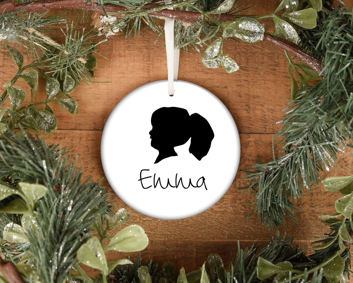 3D Personalized Mothers Day Ornament Gift Silhouette Child Ornament Custom Silhouette Baby Ornament Mothers Day Gift Pet Ornament