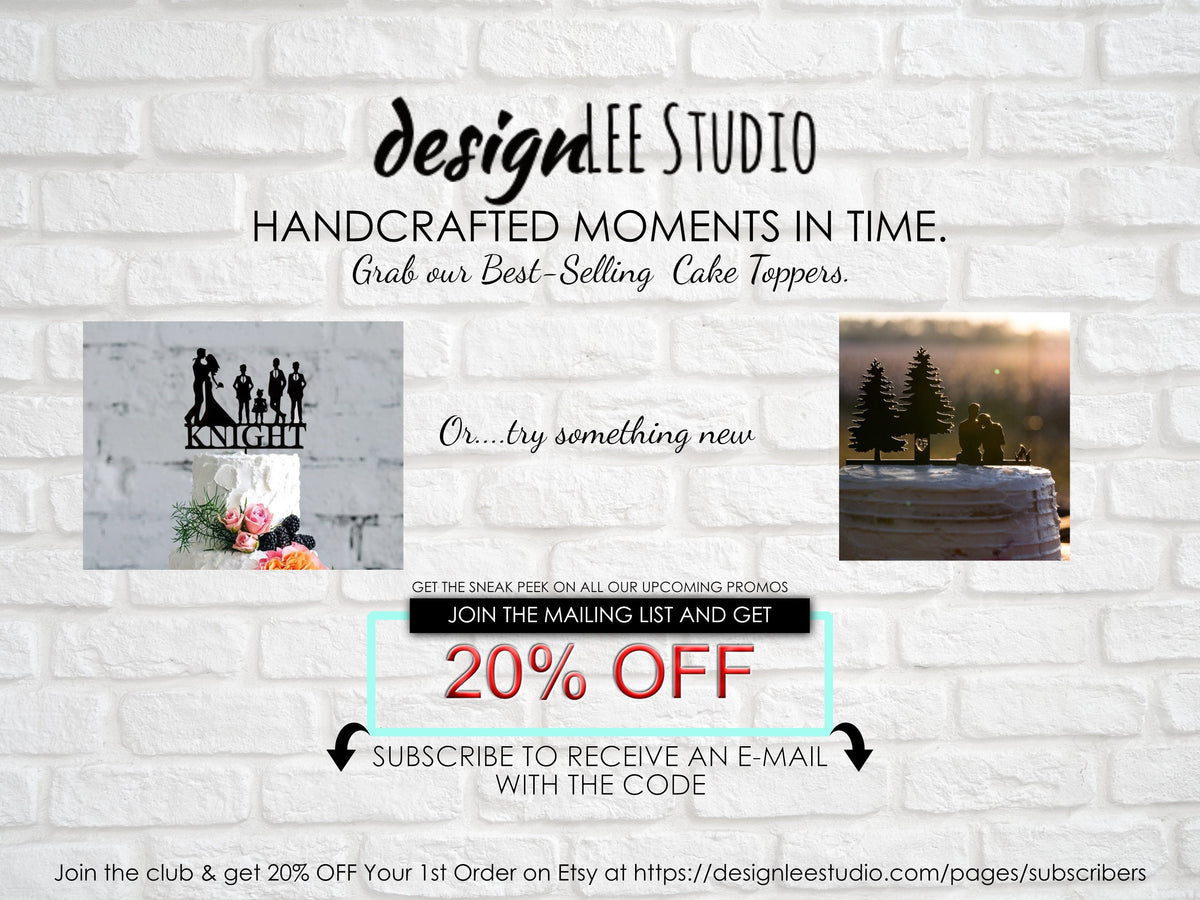 Scenic Beach Wedding Cake Topper | Tropical Beach Cake Topper | Custom Couple Wedding Cake Topper | Bride and Groom Cake Topper for Weddings