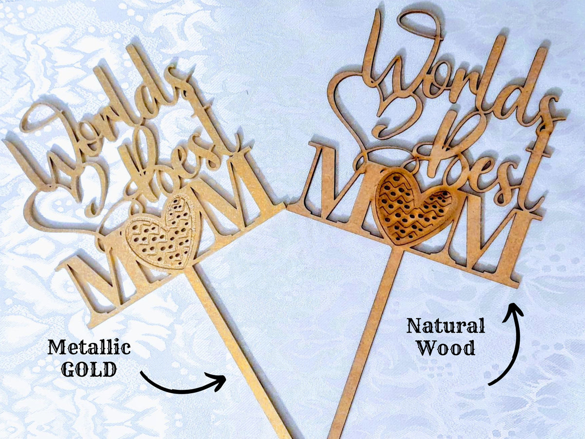 Custom Mothers Day Floral Centerpiece Pick for Mothers Day Gift Personalized Mothers Day Decorations Mom Gift Mom Birthday Gift Bouquet Pick